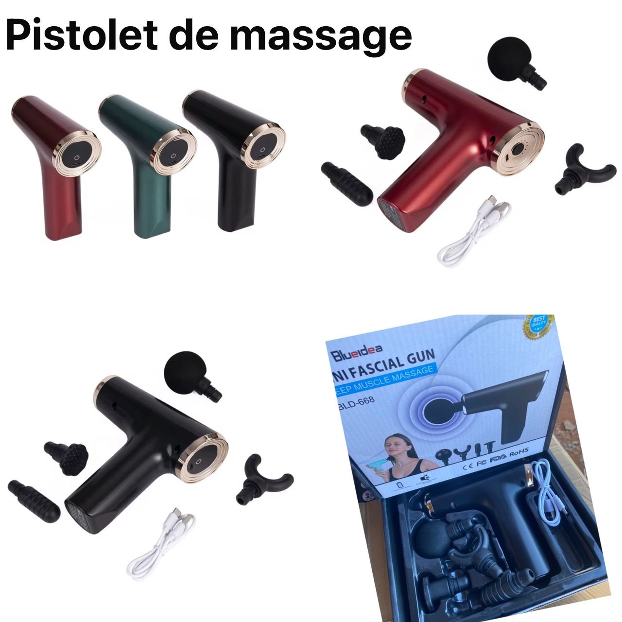 Pistolet de massage GUN